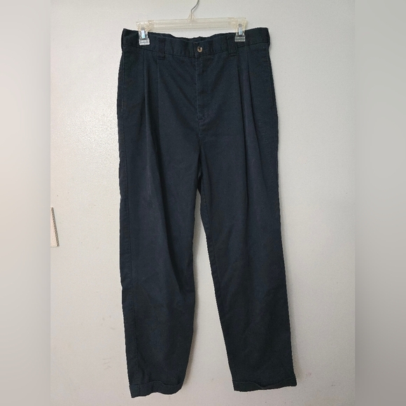 Alexander Julian Colours Navy Blue Dress Pants Size 34/32 Mens Business Wear - Picture 1 of 9